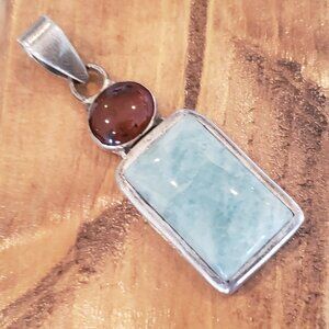Stone Silver pendant